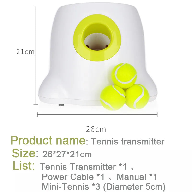 Automatic Tennis Ball Launcher for Dogs