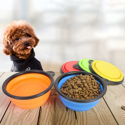 Pet Folding Silicone Bowl